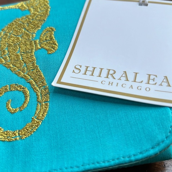 Clutch Purse! Eman Mini Cross Body Clutch! Shiraleah Chain Purse! - Picture 2 of 4